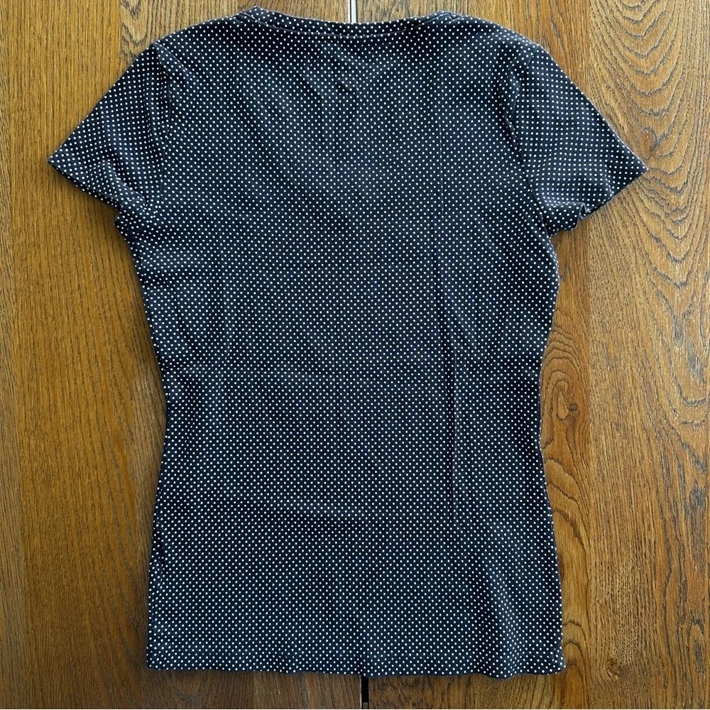 Bundle Tommy Hilfiger Long Short Sleeve T-Shirts White Navy Red Stripes Spots - Picture 8 of 10